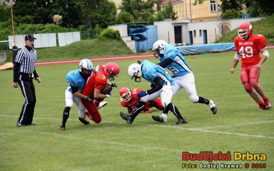 Budweis Hellboys - Warriors Karlovy Vary 35:0