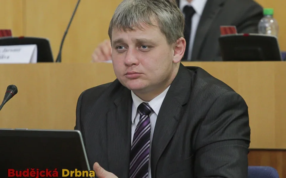 První náměstek primátora Českých Budějovic Miroslav Joch