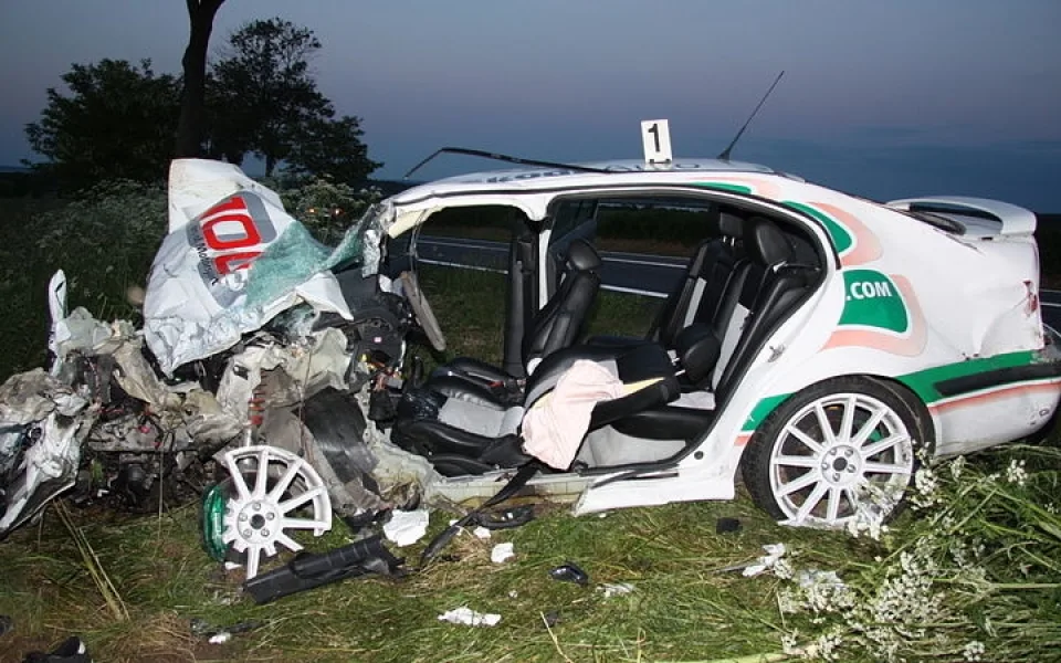Havarovaná octavia