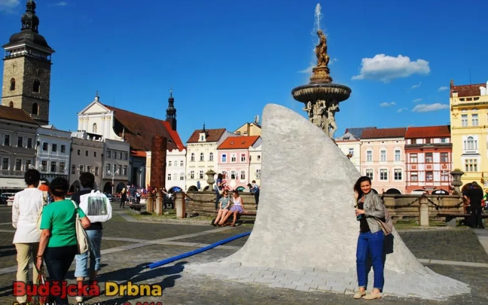 Žraločí ploutev od Jaroslava Chramosty se stala oblíbenou atrakcí