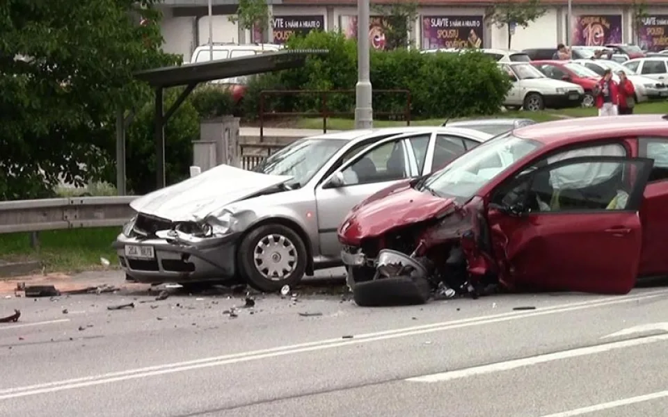 Páteční nehoda na výpadovce na Písek