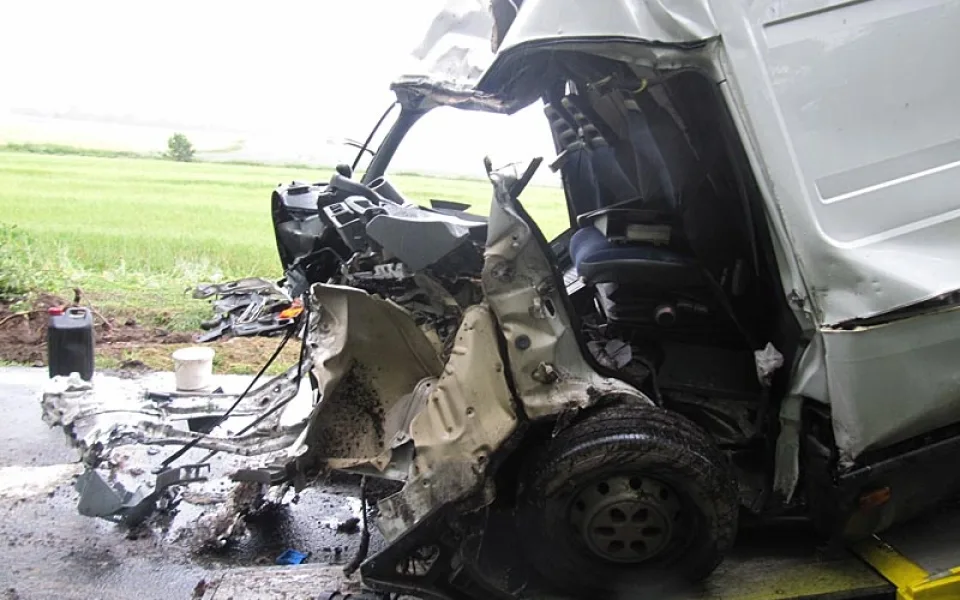 Tragická nehoda Iveco Daily u Nové Hospody