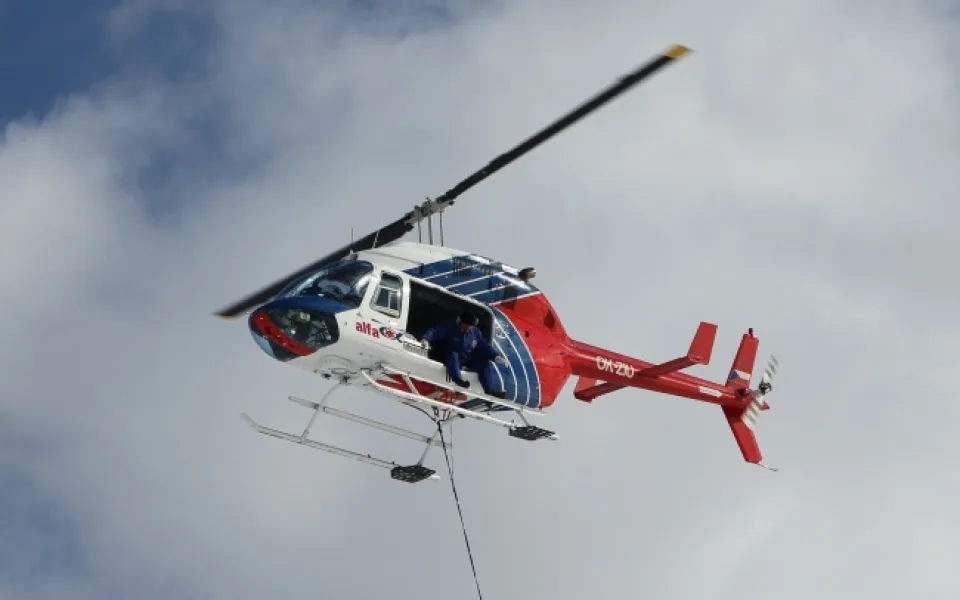 Helikoptéra Zdravotnické záchrané služby Jihočeského kraje