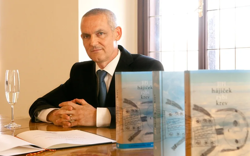 Jiří Hájíček a jeho román Rybí krev
