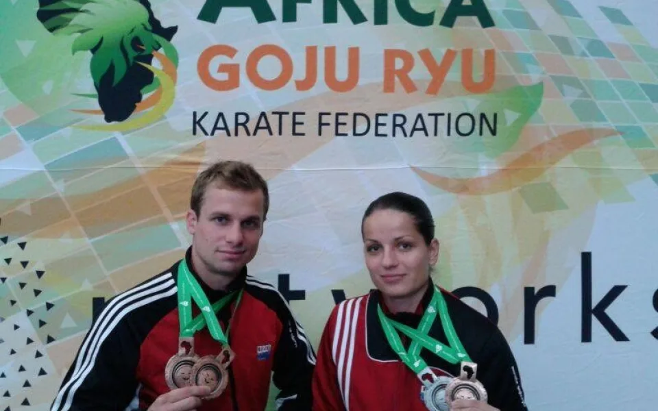 Vojtěch Kočí i Lucie Veithová si odvezli z MS goju-ryu po dvou medailích
