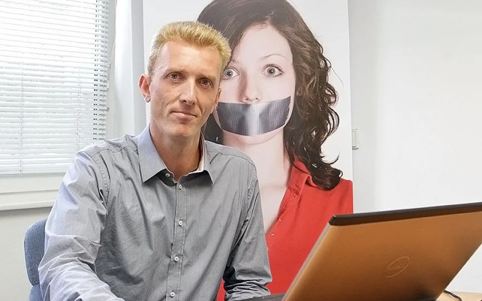 Jan Třeštík při online chatu s čtenáři Budějcké Drbny