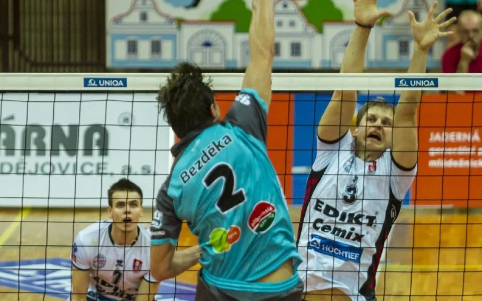VK Jihostroj České Budějovice - Euro Sitex Příbram 3:1