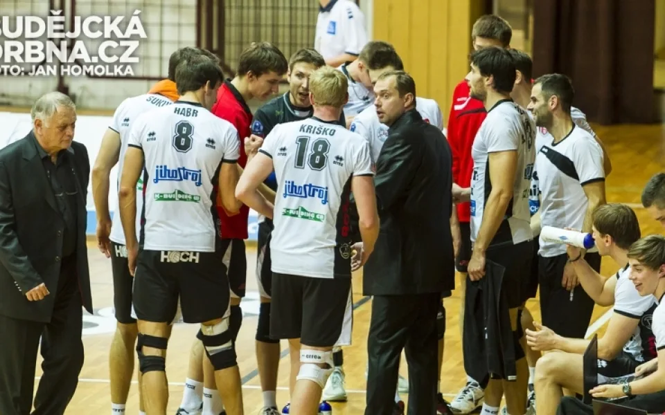 Volejbaloví vicemistři z Českých Budějovic