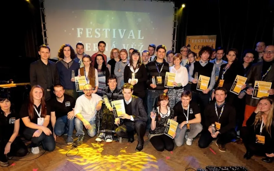 Filmoví tvůrci společně s realizačním týmem Festivalu Černá věž