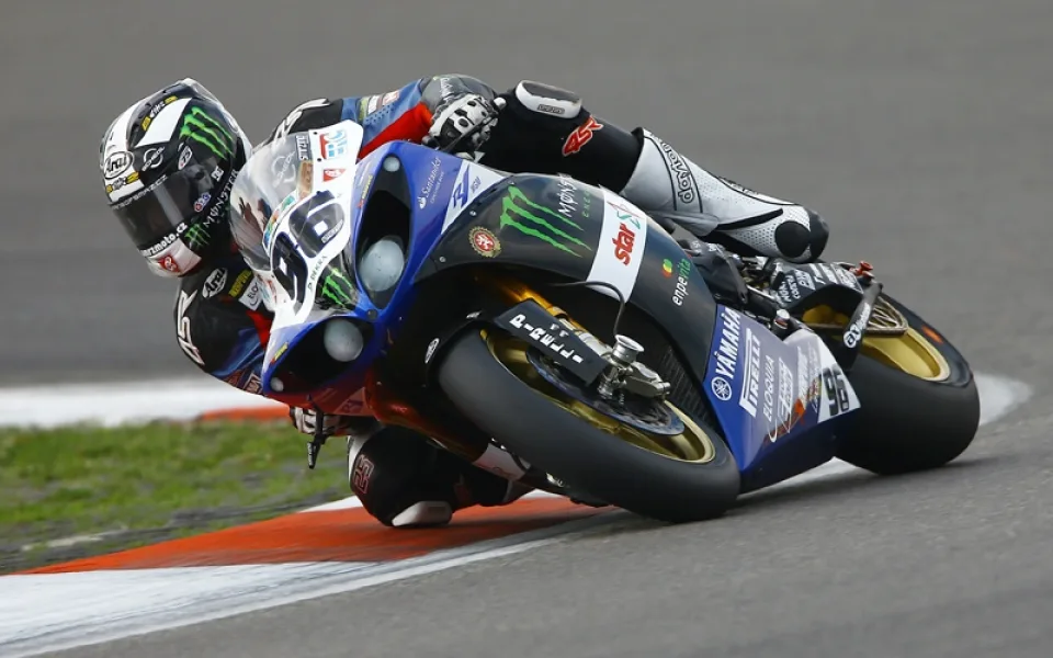 Matěj Smrž při závodě MS Superbiků na německém okruhu Nürburgring