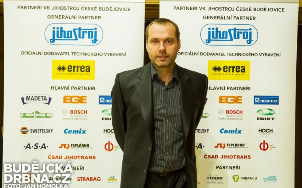 Trenér VK Jihostroj České Budějovice Jan Svoboda