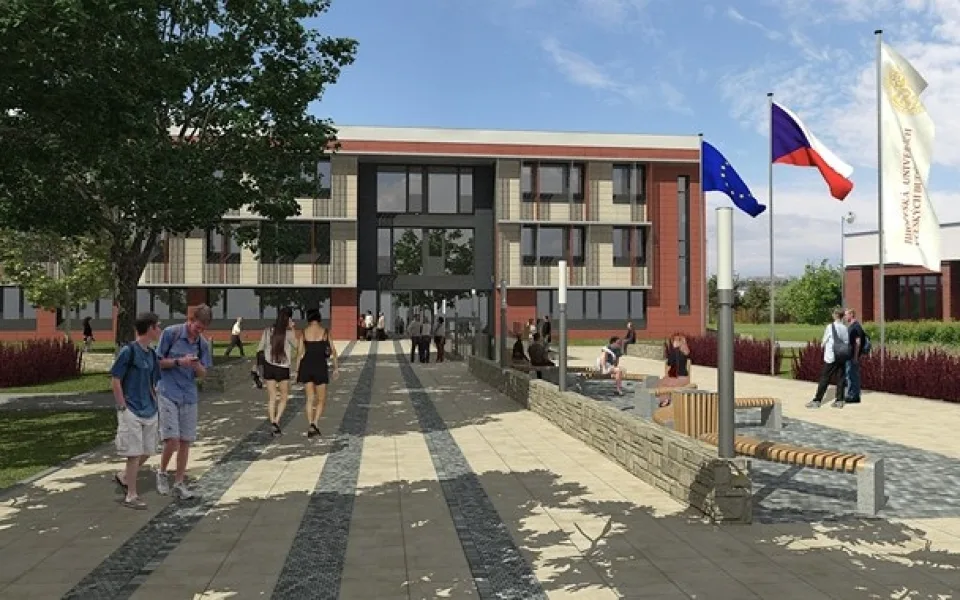 Vizualizace nové budovy přírodovědecké fakulty