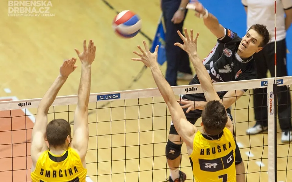 Volejbal Brno - VK Jihostroj České Budějovice 1:3