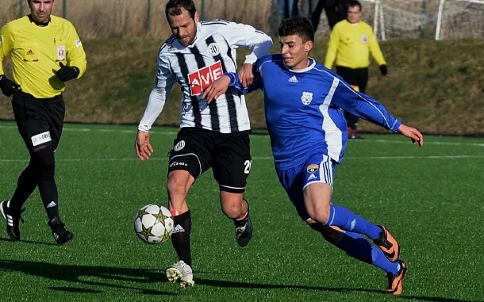 Nováček Ondřej Herzán v zápase proti Znojmu