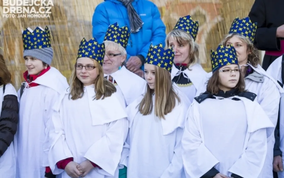 Koledníci Tříkrálové sbírky