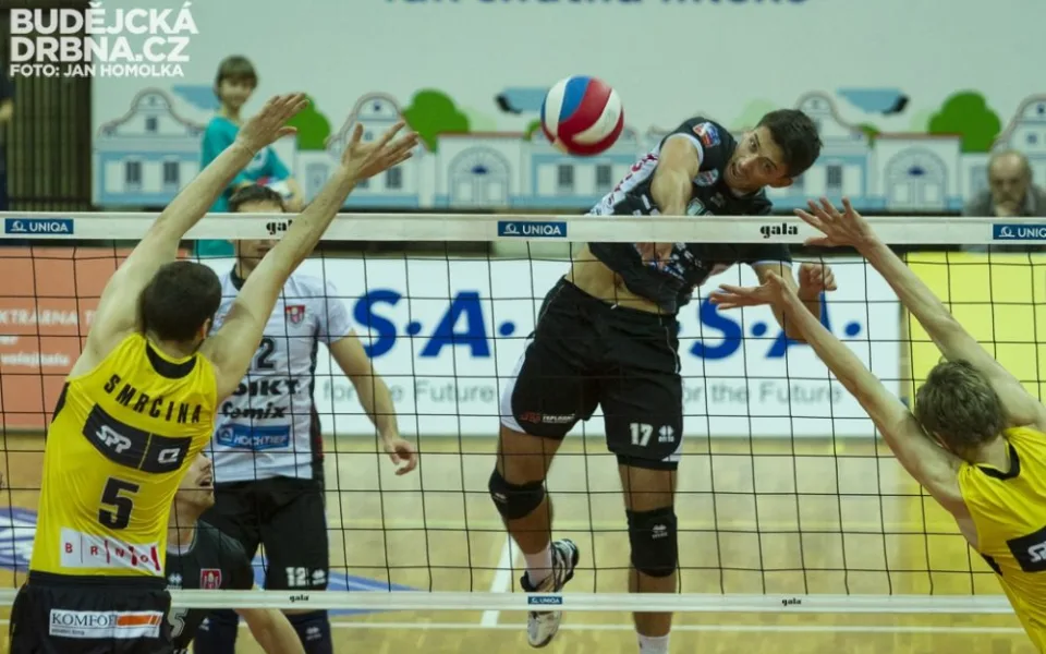 VK Jihostroj České Budějovice - Volejbal Brno 3:0