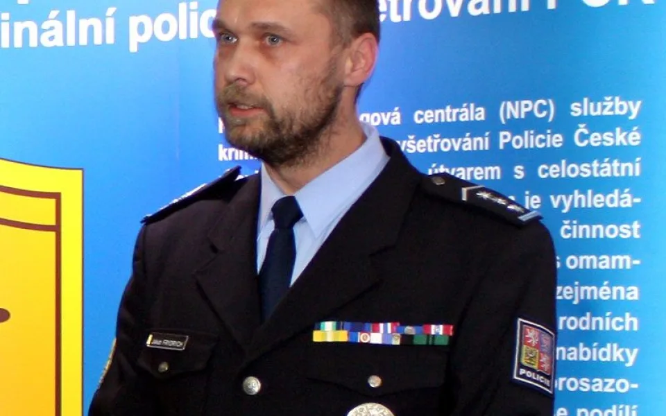 Ředitel Národní protidrogové centrály Jakub Frydrych