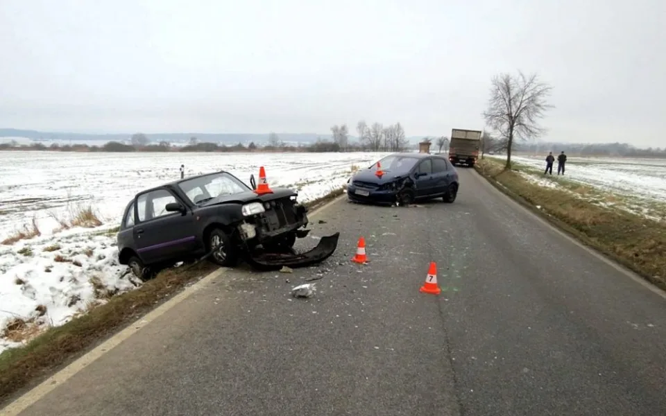Středeční nehoda u Branišova