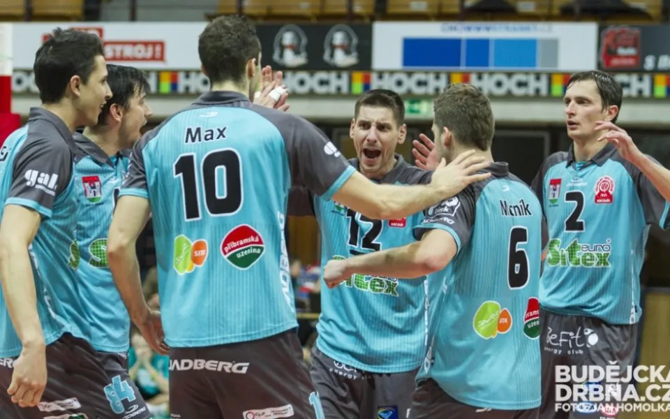 VK Jihostroj České Budějovice - VK Euro Sitex Příbram 1:3