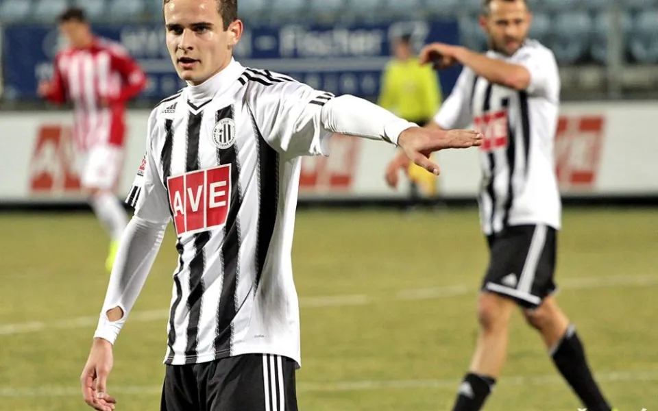 Jan Hála se proti Žižkovu prezentoval velmi dobrým výkonem, který korunoval první brankou v A týmu