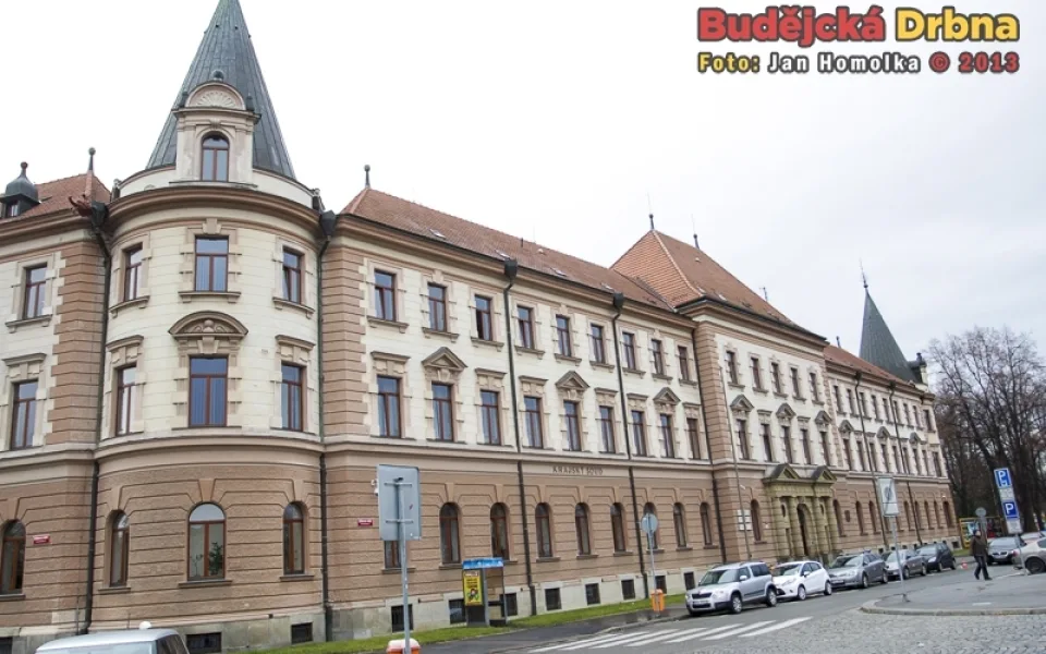 Soudní budova v Českých Budějovicích