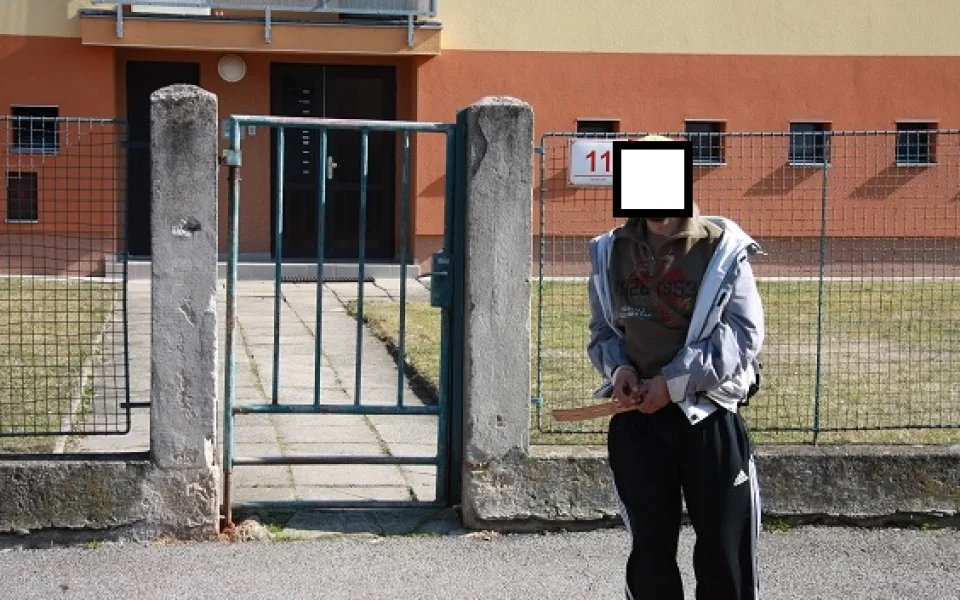 Jedno z míst činu