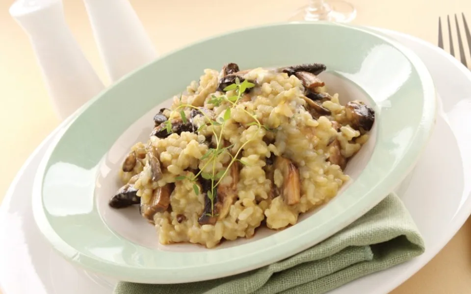 Houbové risotto