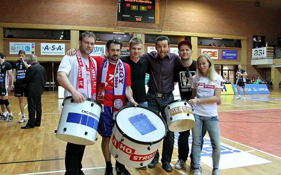 Fanklub VK České Budějovice má nové bubny