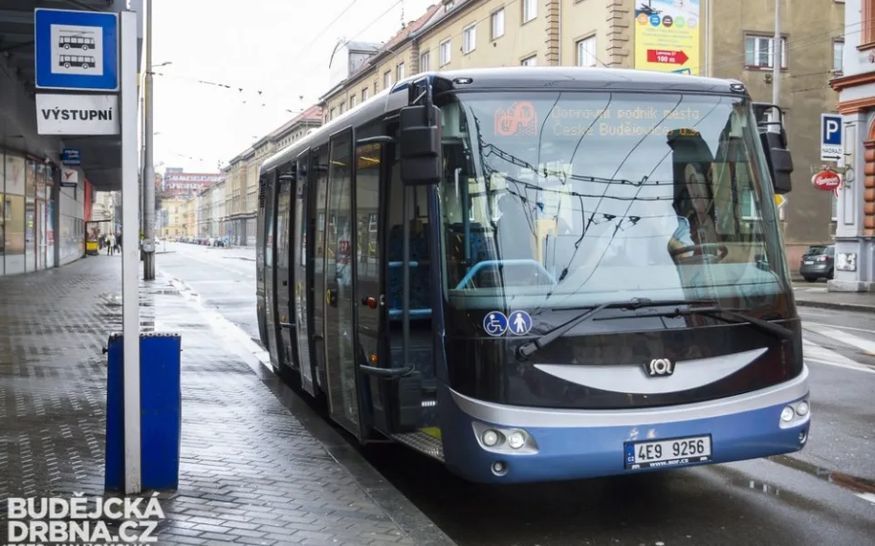 Představení elektrobusu SOR EBN 8 v Českých Budějovicích