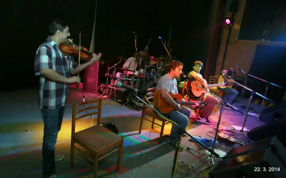 Unplugged koncert kapely Wohnout v Písku