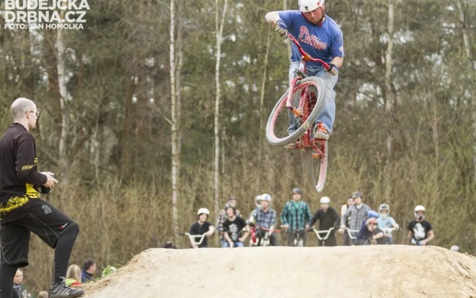 Znovuotevření minibikeparku Máj.