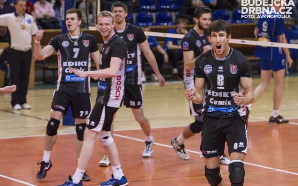 VSC Fatra Zlín - VK Jihostroj České Budějovice 2:3