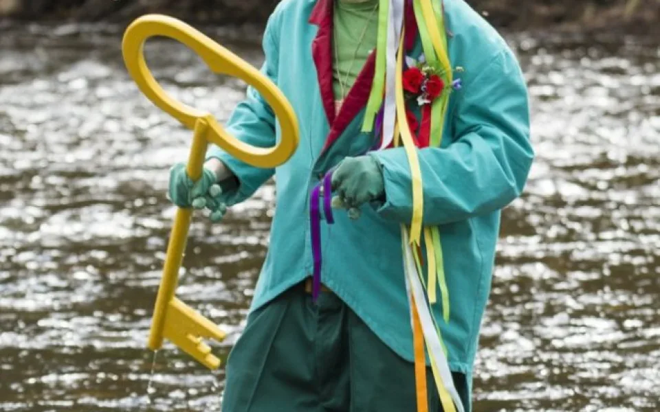 Odemykání Vltavy 2014 v Českém Krumlově