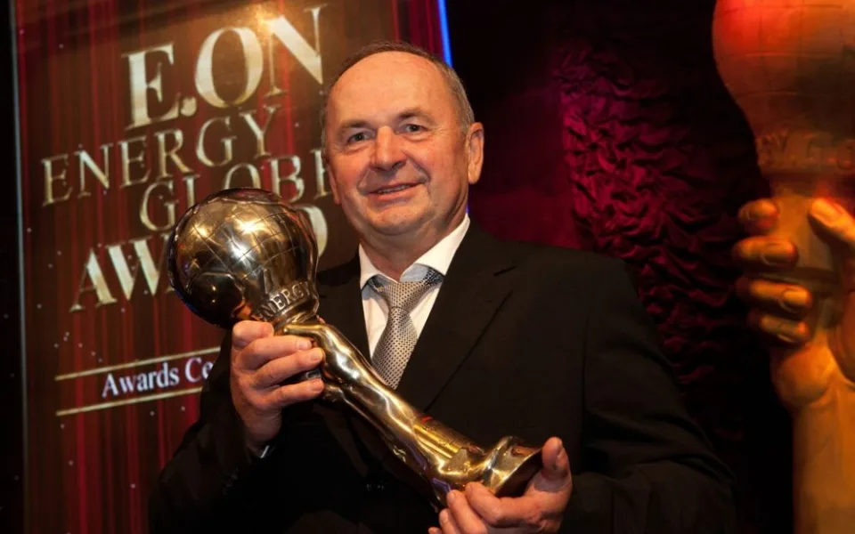 Vítěz E.ON Energy Globe Award ČR 2013 Jiří Marian