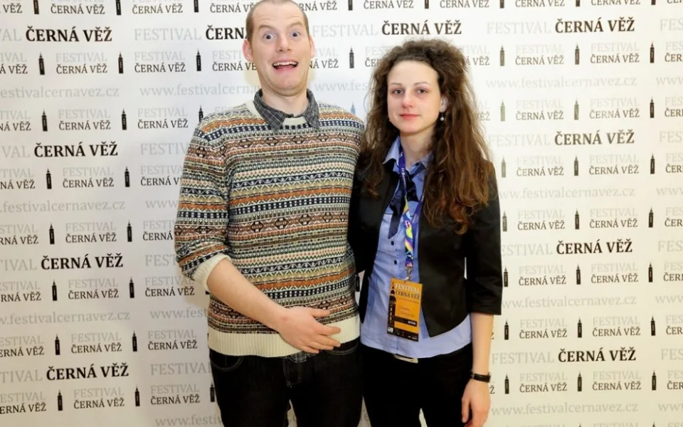 Tomislav Čečka a Zuzana Dědochová na Galavečeru vítězů 2013