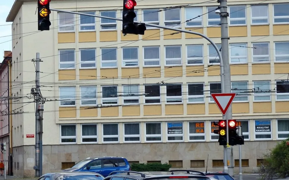 Semafory na Senovážném náměstí