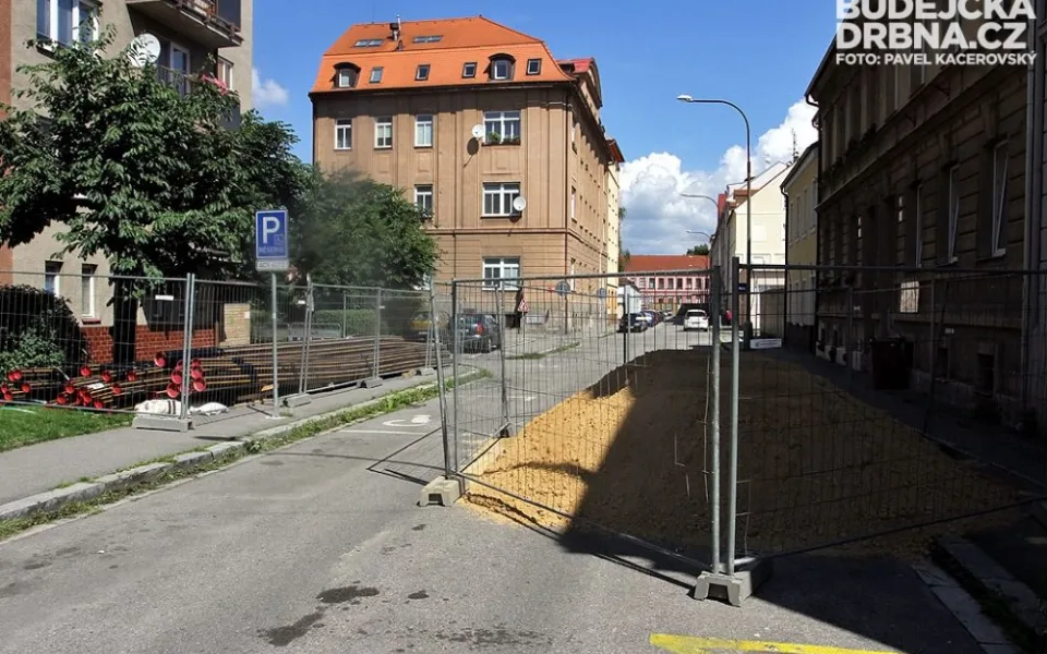 Komenského ulice bude do několik týídnů uzavřena
