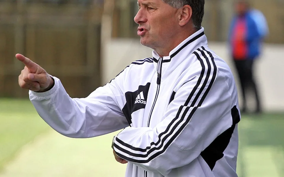 Hlavní trenér SK Dynamo České Budějovice Luboš Urban