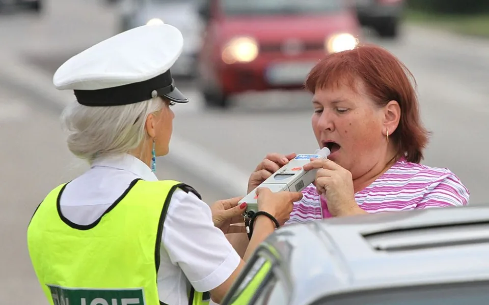 Dechová zkouška na alkohol