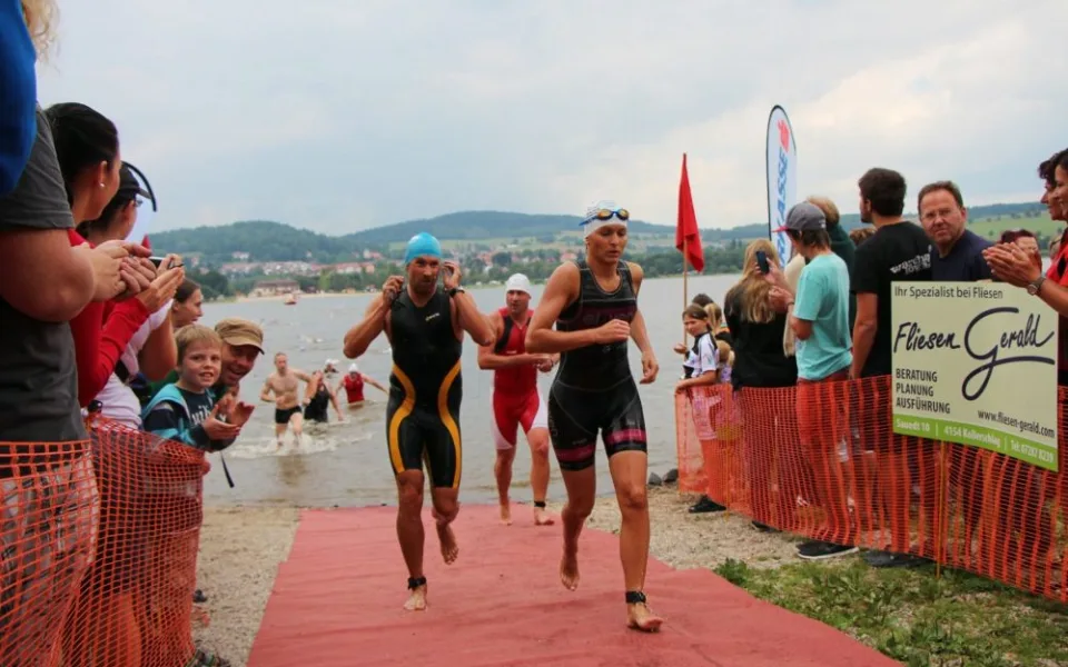 Loňský Crosstriathlon tří zemí u Lipna