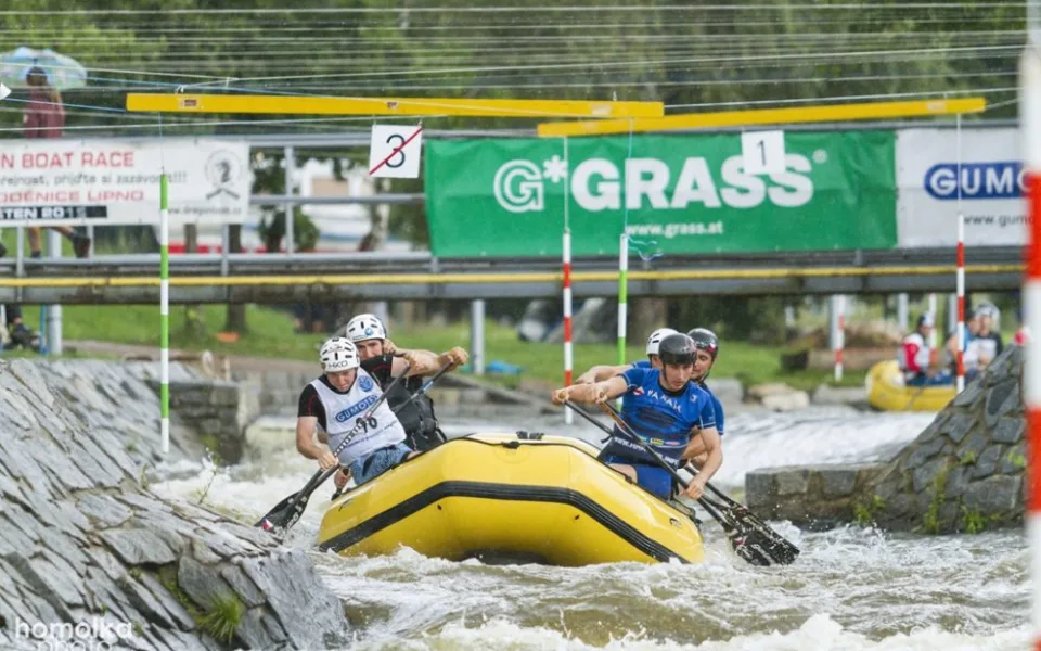 Rafting v Českém Vrbném