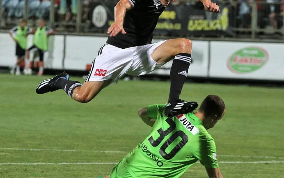 Michal Škoda byl proti Bohemians 1905 vidět, gól ale nedal