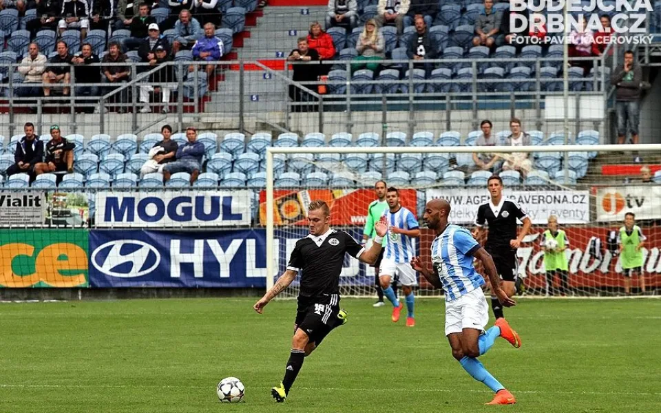 Jakub Hora v minulém domácím utkání s Mladou Boleslaví