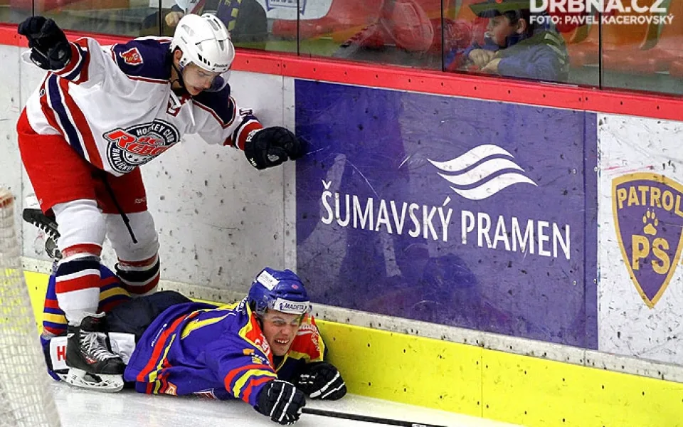 Svůj první gól v nové sezoně dal proti Šumperku Luboš Rob