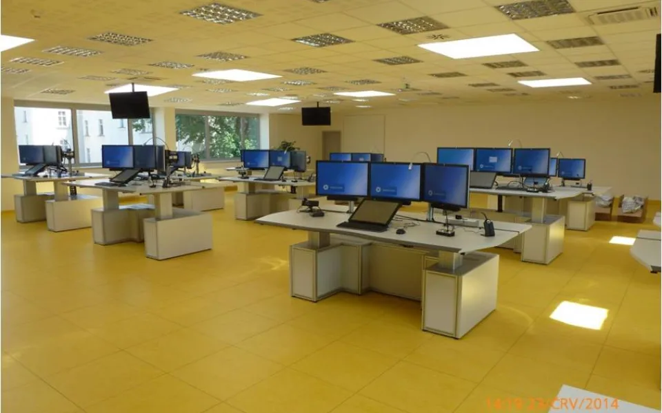 Integrované operační středisko (archiv Policie ČR)