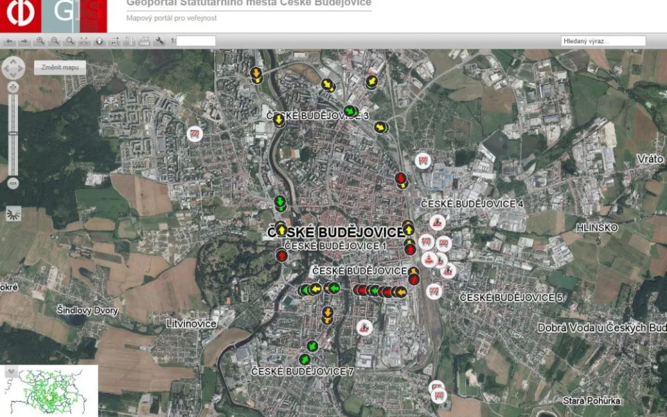 Dopravní mapa