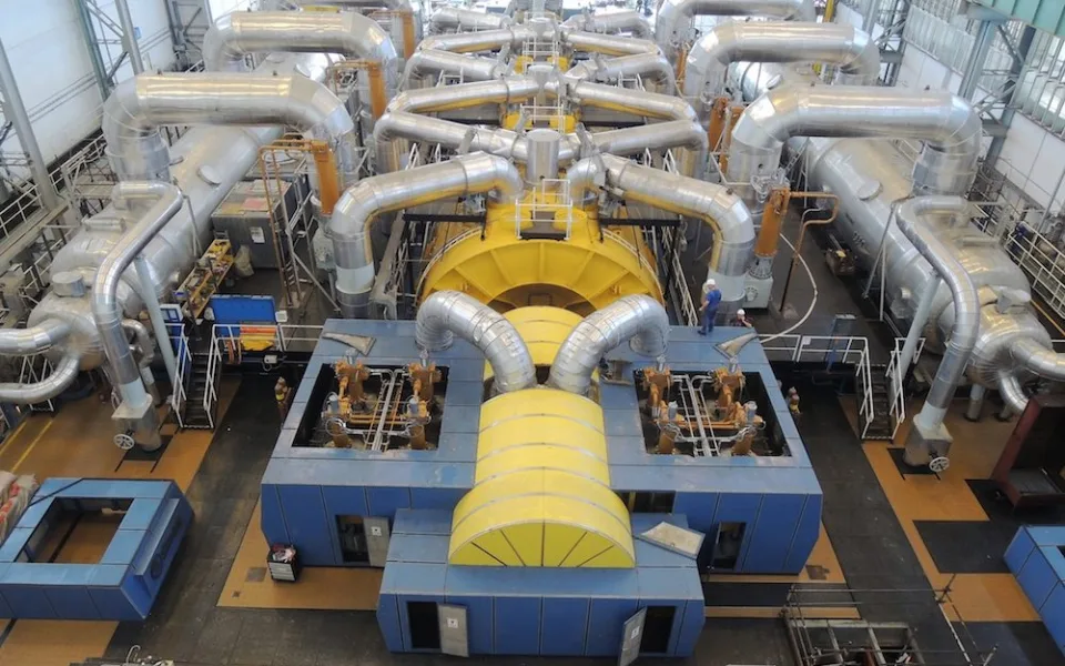 Turbína Jaderné elektrárny Temelín