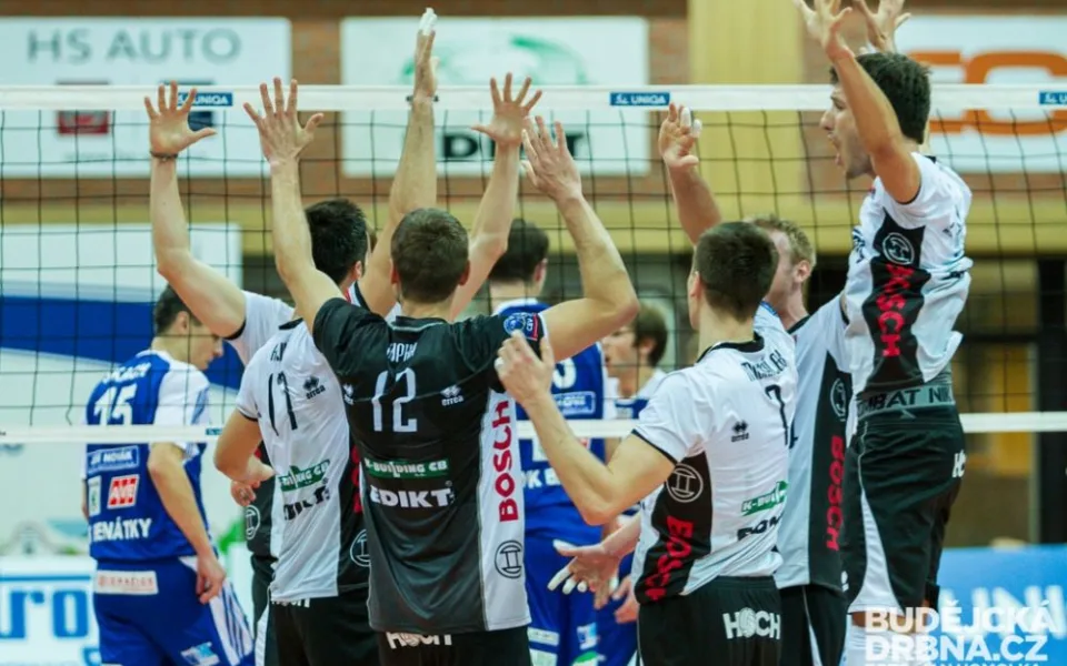 VK Jihostroj České Budějovice - VK Karbo Benátky nad Jizerou 3:0