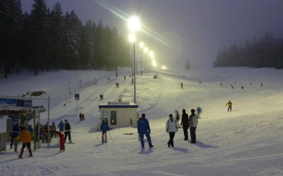 Lyžařský areál na Hochfichtu