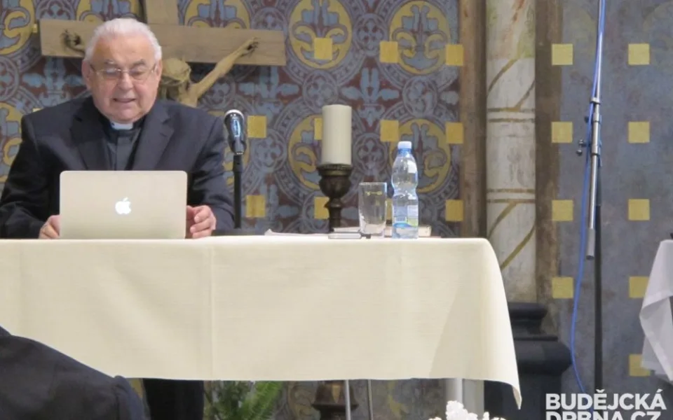 Kardinál Miloslav Vlk v Českých Budějovicích